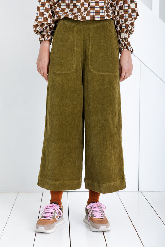 Bonte London Bijou Trouser in Olive