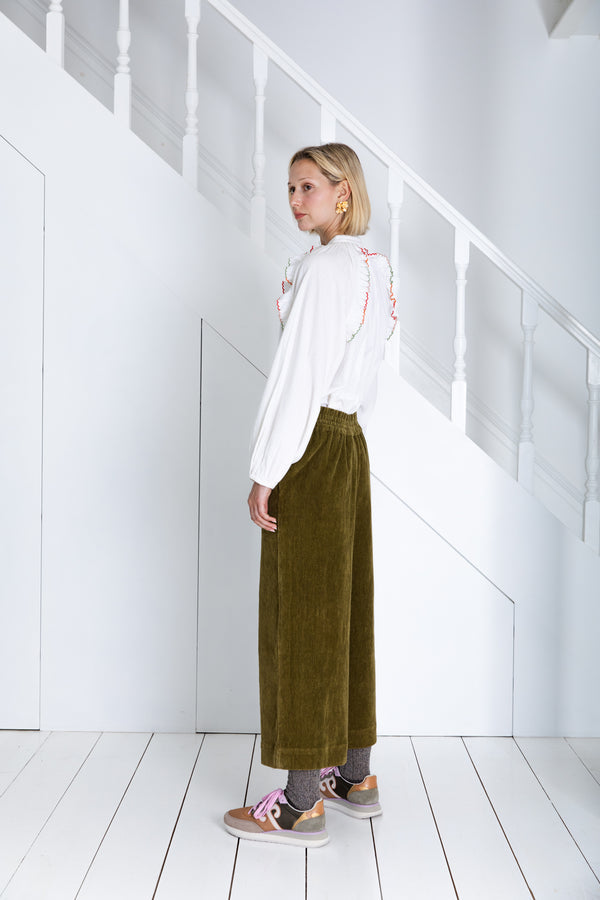 Bonte London Bijou Trouser in Olive