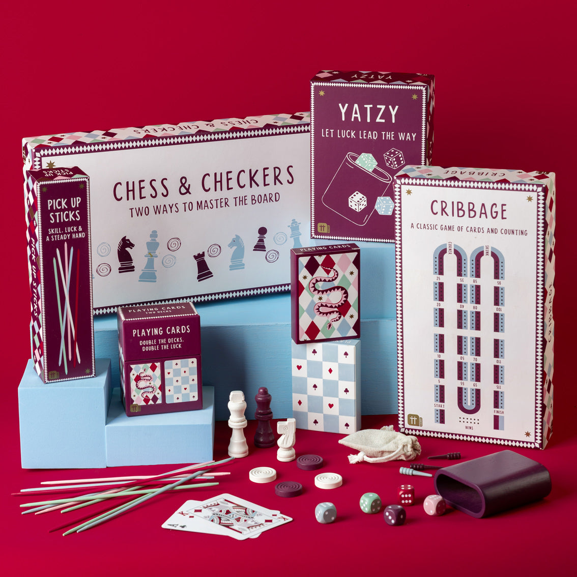Talking Tables Yatzy Dice Game