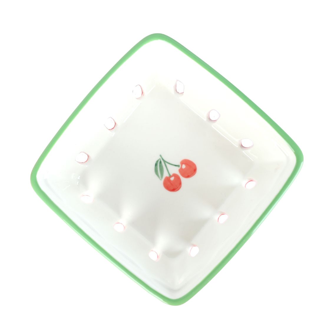 Talking Tables UK Cherry Ceramic Punnet - 15cm