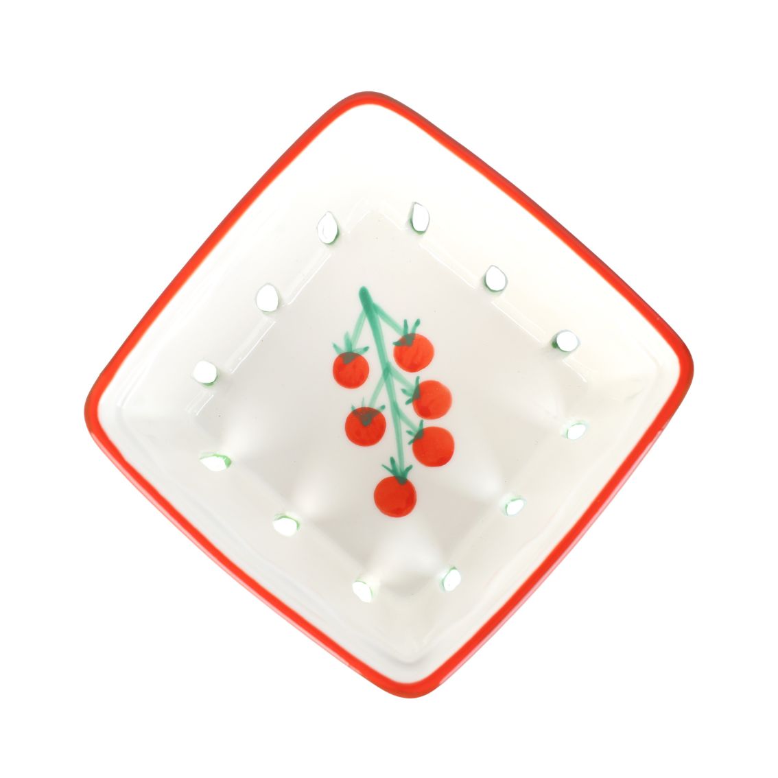 Talking Tables UK Tomato Ceramic Punnet - 15cm