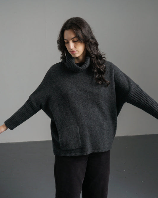 Bibico Adela Jumper in Charcoal