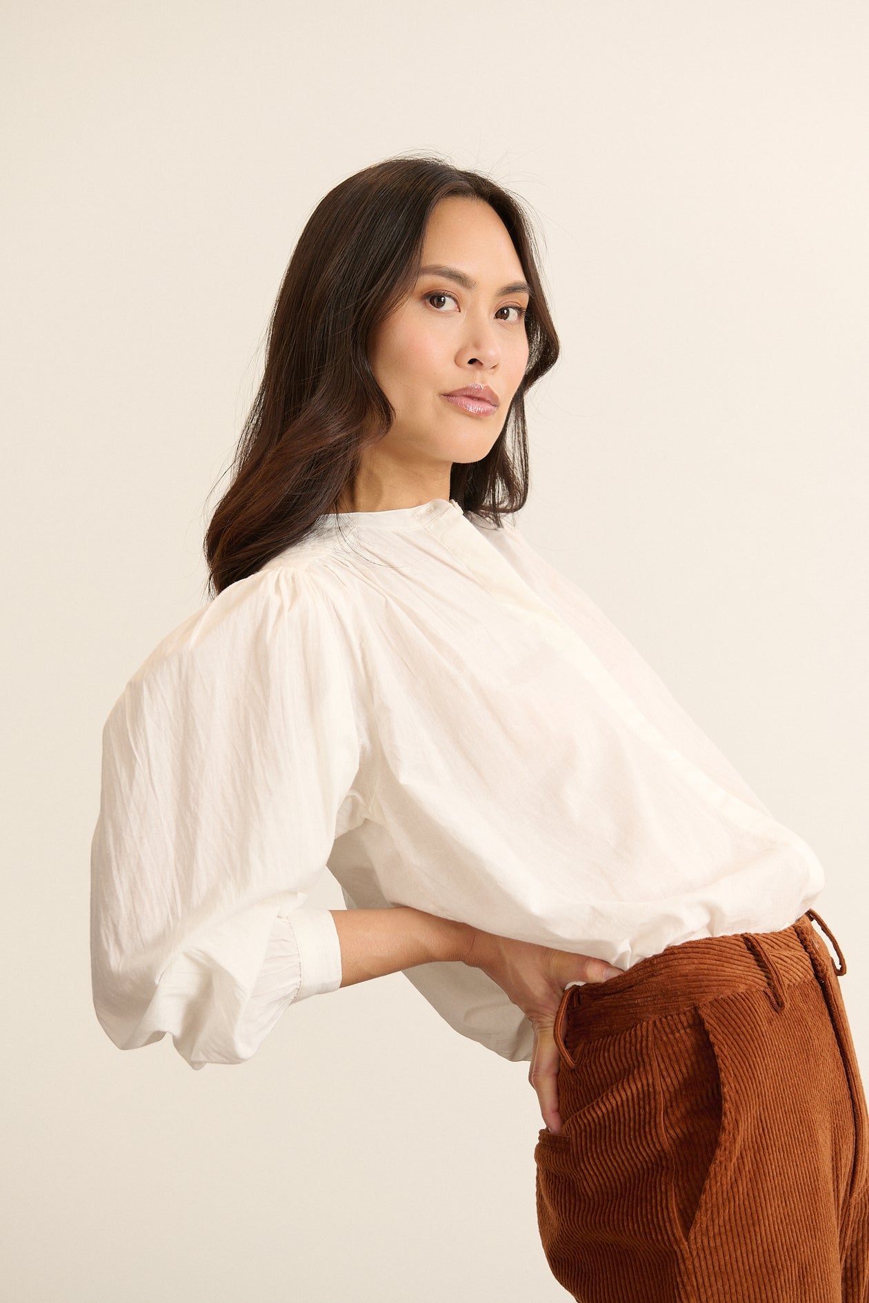 Garance Paris Ketty Blouse in White