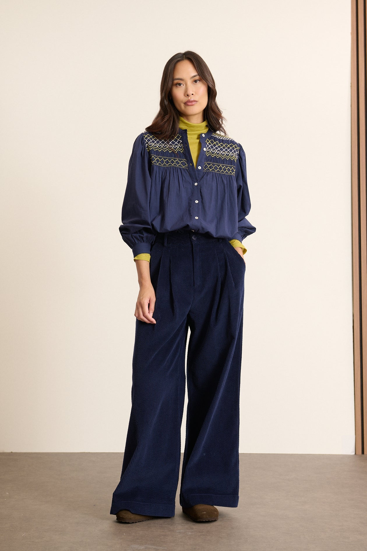 Garance Paris Ketty Blouse in Marine