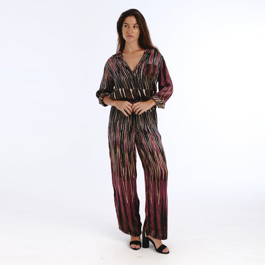 Tanavana Belair Brown Ikat Trouser