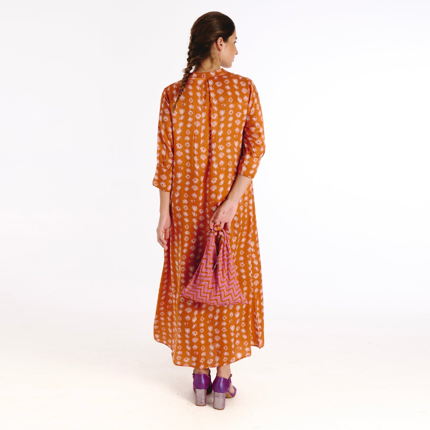 Tanavana Brisa Orange Los Soul Dress