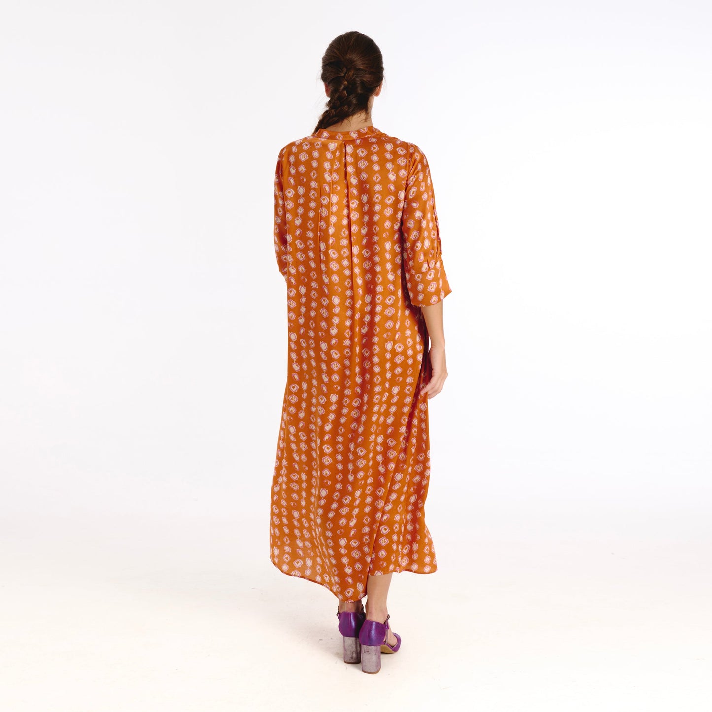 Tanavana Brisa Orange Los Soul Dress