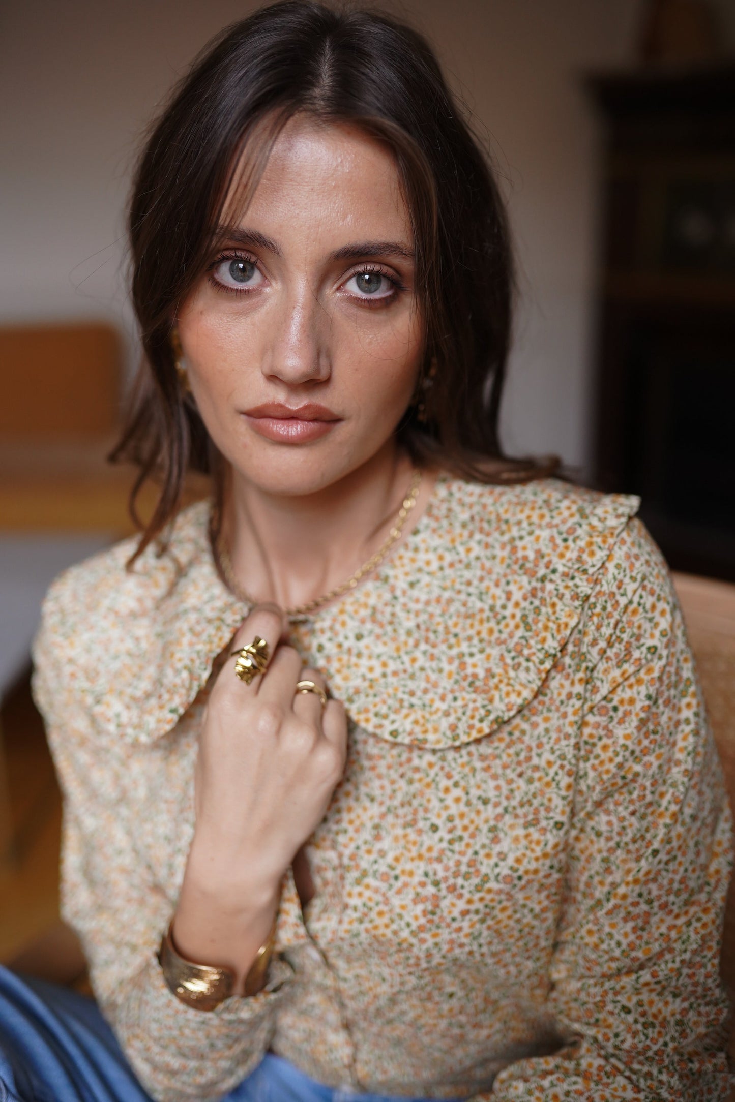 Bronwen Floral Print Shirt