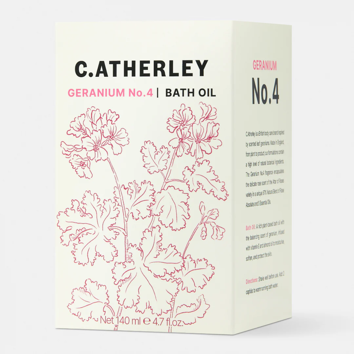 C. Atherley No.4 Bath Oil 140ml