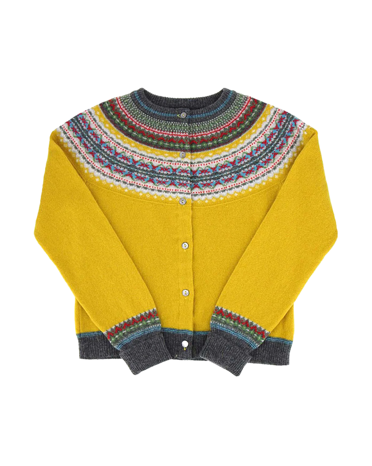 Eribe Alpine Short Cardigan in Piccalilli