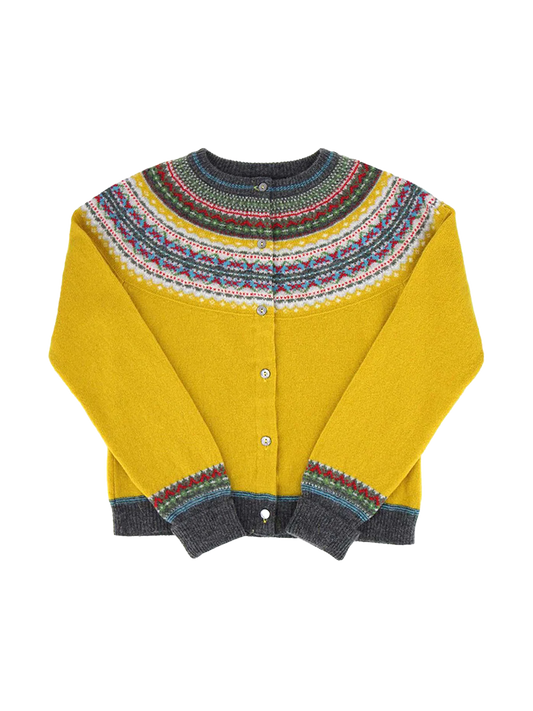 Eribe Alpine Short Cardigan in Piccalilli