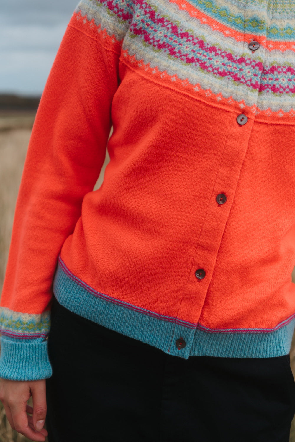 Eribe Alpine Short Cardigan in Amelia