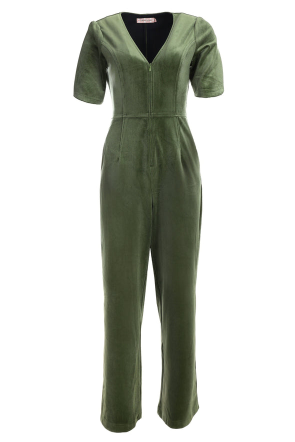 Traffic People Clan Jumpsuit in Green