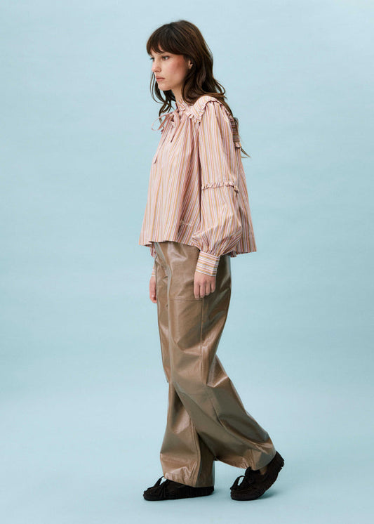 FRNCH Lycaena Blouse in Rose