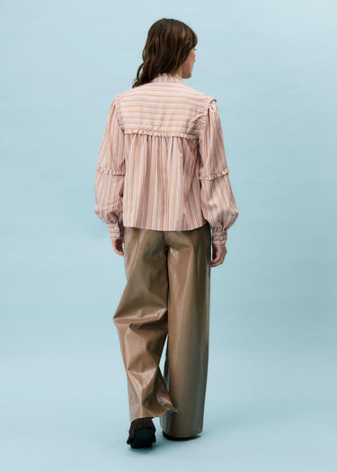 FRNCH Lycaena Blouse in Rose