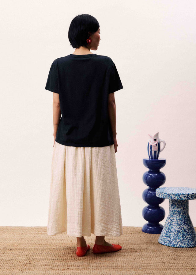 FRNCH Cloudia Skirt in Butter