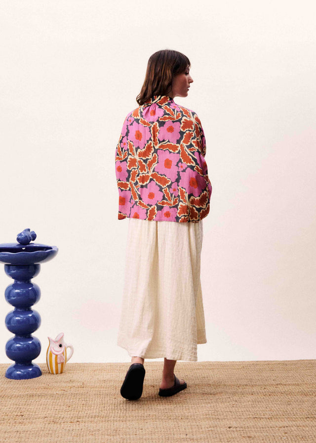 FRNCH Cloudia Skirt in Butter