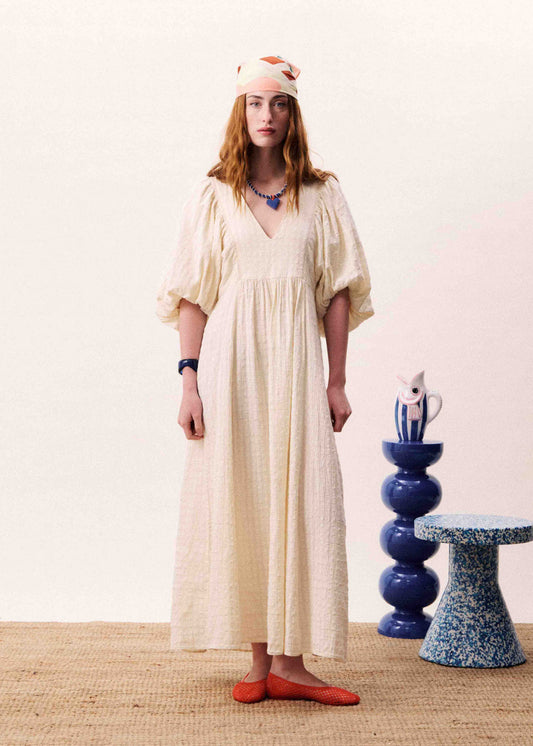 FRNCH NESO Dress in Butter