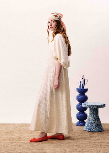 FRNCH NESO Dress in Butter