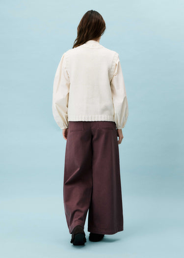 FRNCH Anaphe Cardigan in Creme