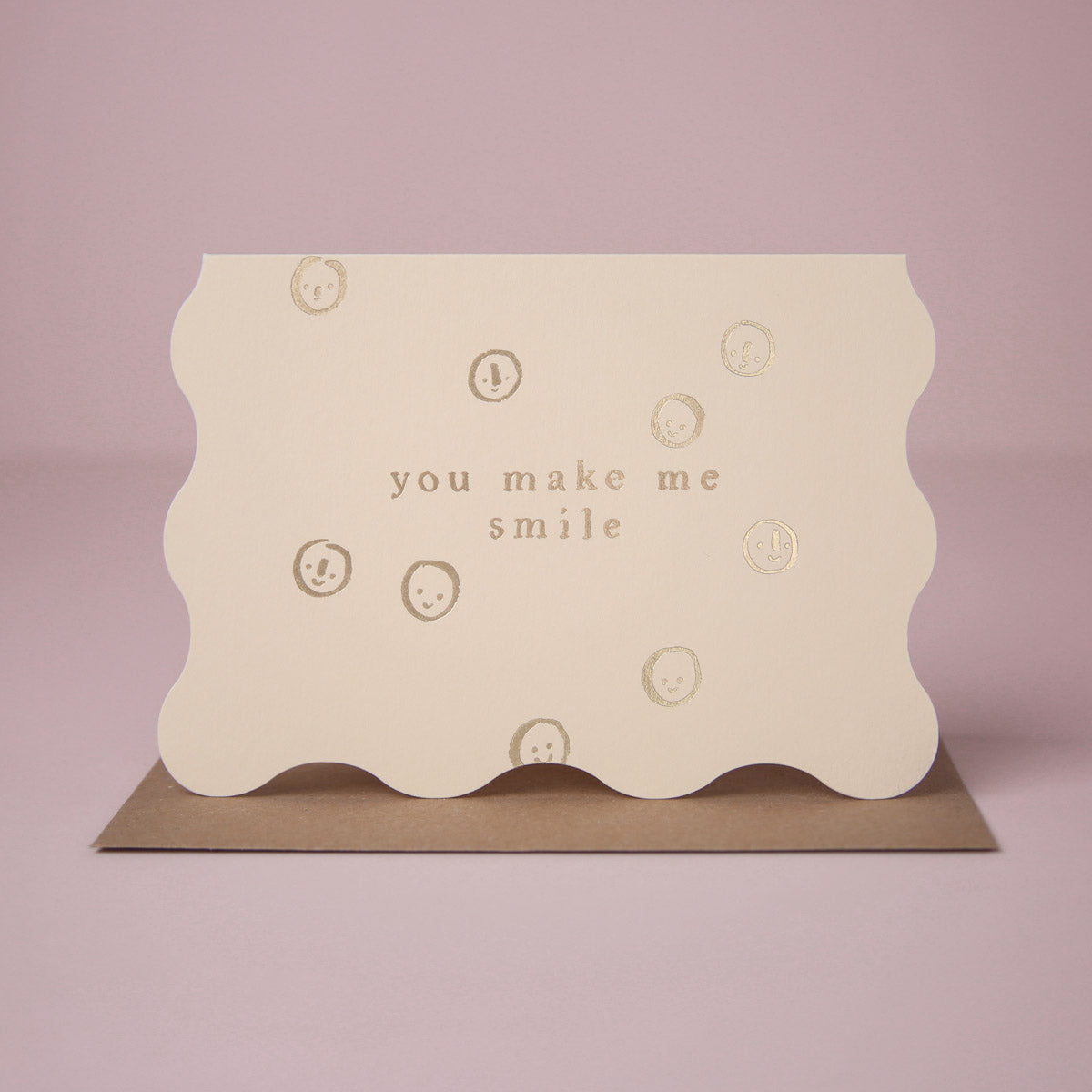 MAKE ME SMILE LOVE CARD | Valentines Day Card
