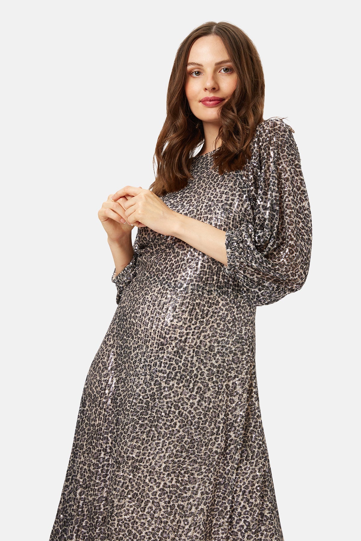 Traffic People Cautious Lips Exile Dress in Blue Discon