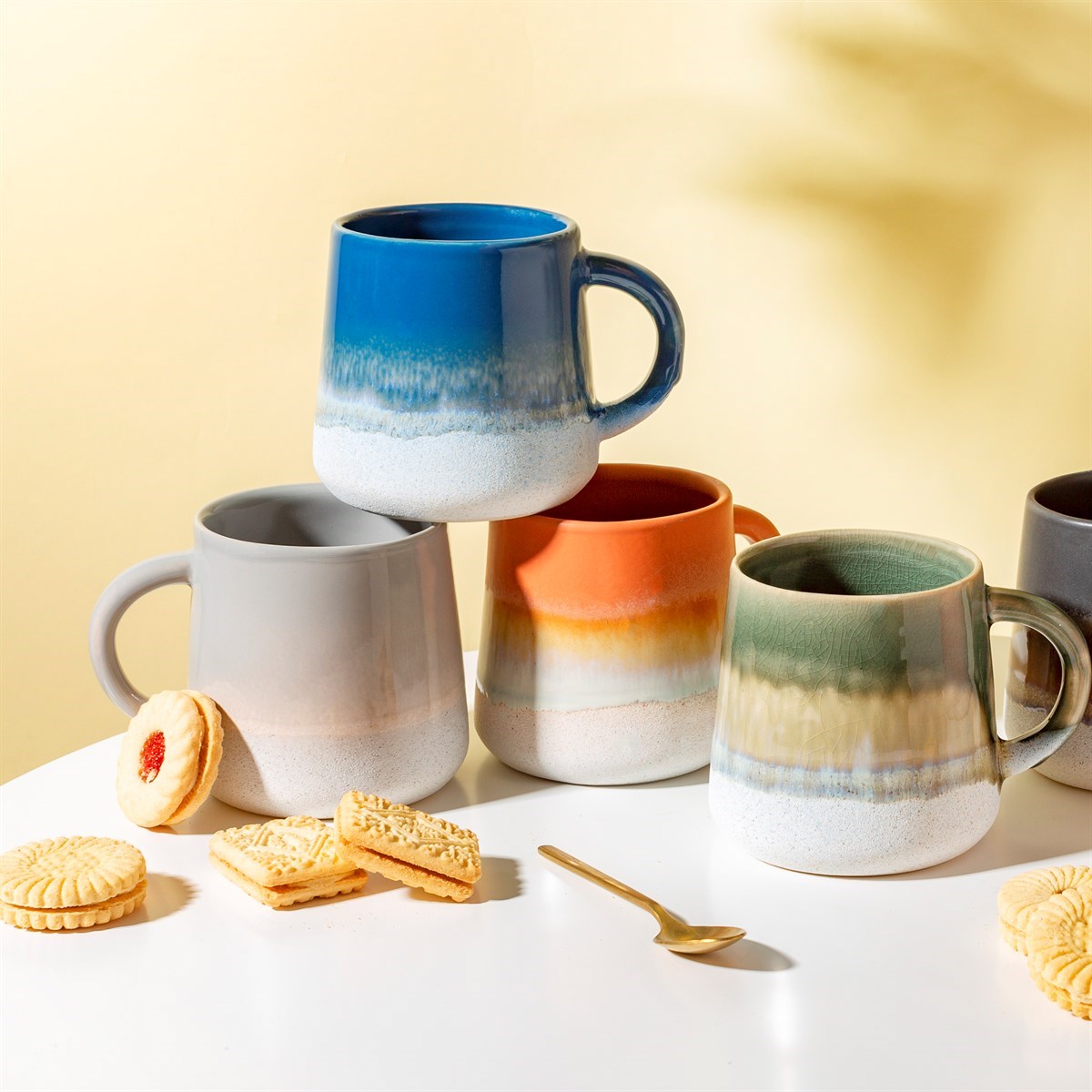 Sass & Belle Mojave Glaze Blue Mug