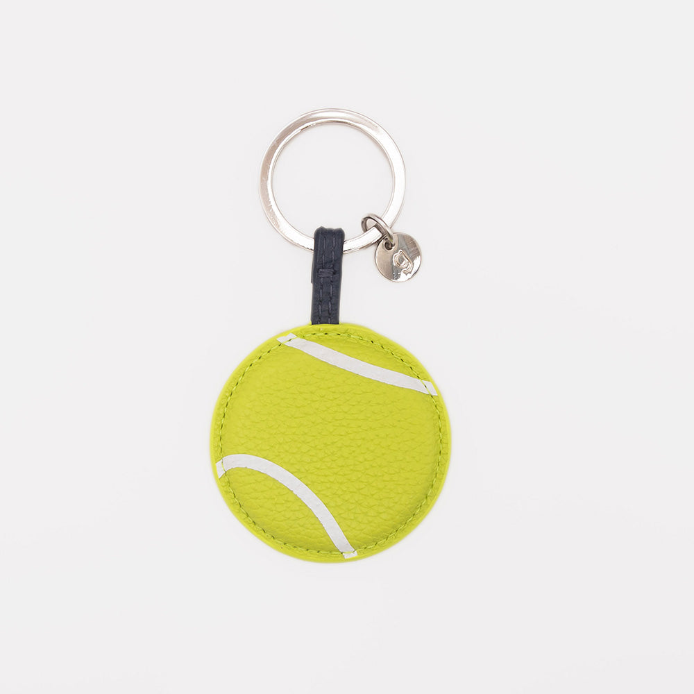 Caroline Gardner Green Tennis Ball Keyring