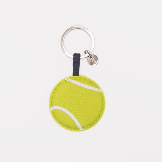 Caroline Gardner Green Tennis Ball Keyring