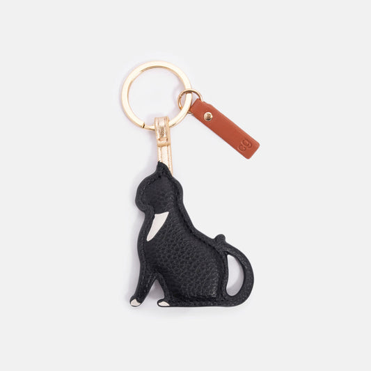 Caroline Gardner Tuxedo Cat Keyring