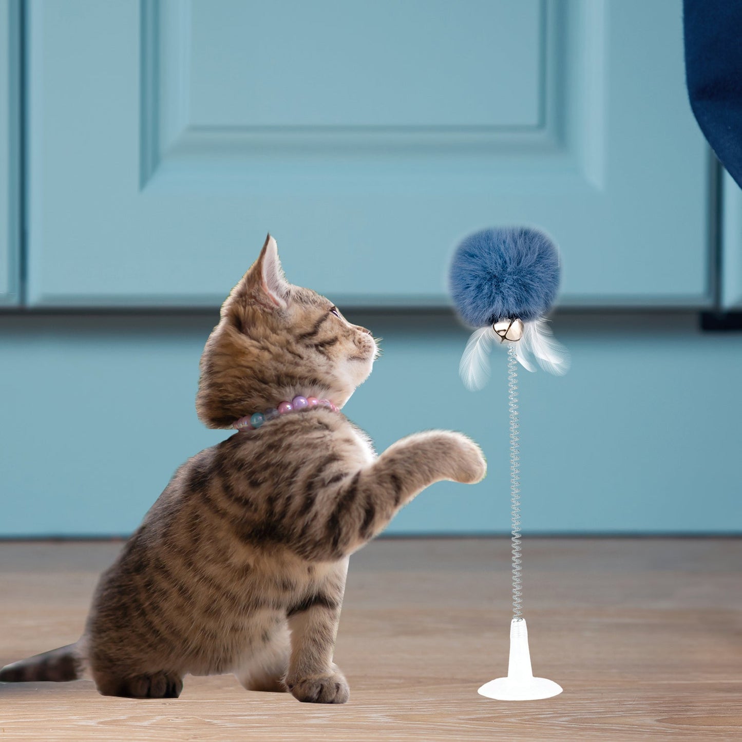 Kikkerland Kitty Spring Toy