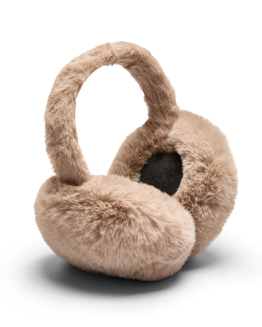 Chalk Chestfield Ear Muff in Truffle