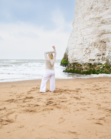 Chalk Greta Hoody in Off White