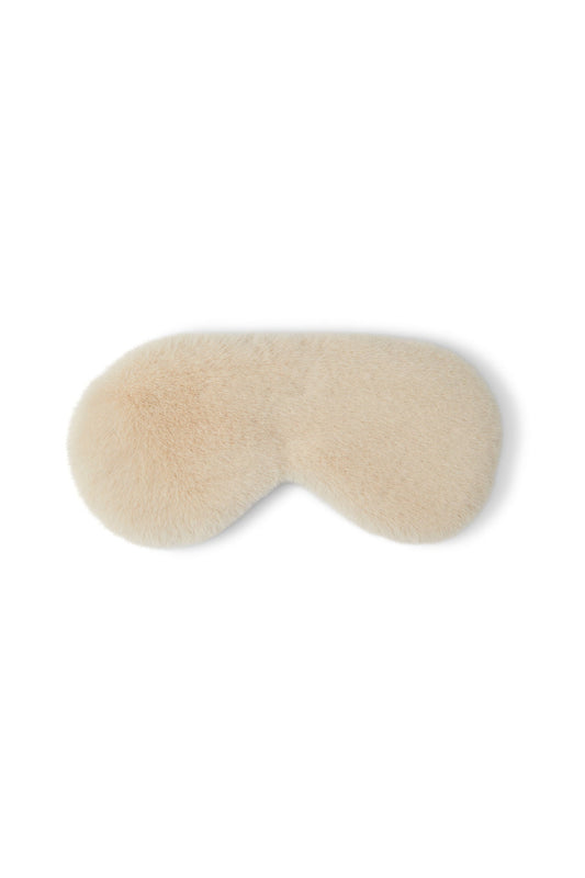 Chalk Eye Mask in Flat Fur Labrador