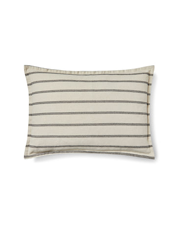 Chalk Arthur Large Oblong Cushion Stitched Stripe