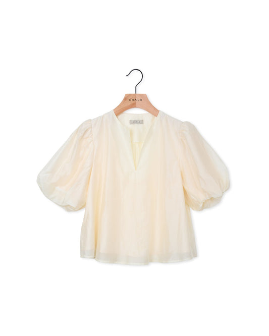Chalk Porcha Top in Cream