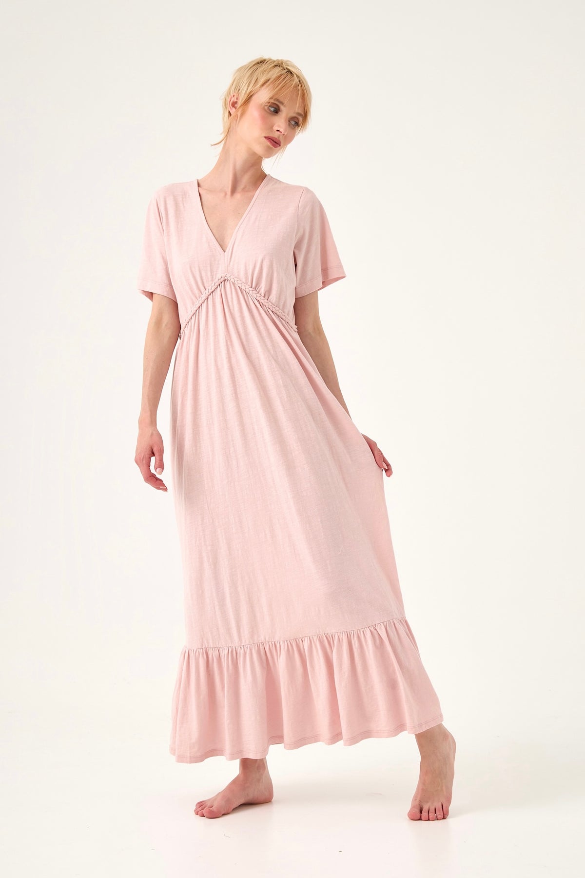 Chico Soleil LEONA DRESS in Rose Romance