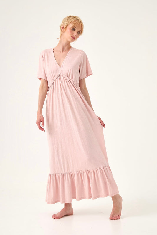 Chico Soleil LEONA DRESS in Rose Romance