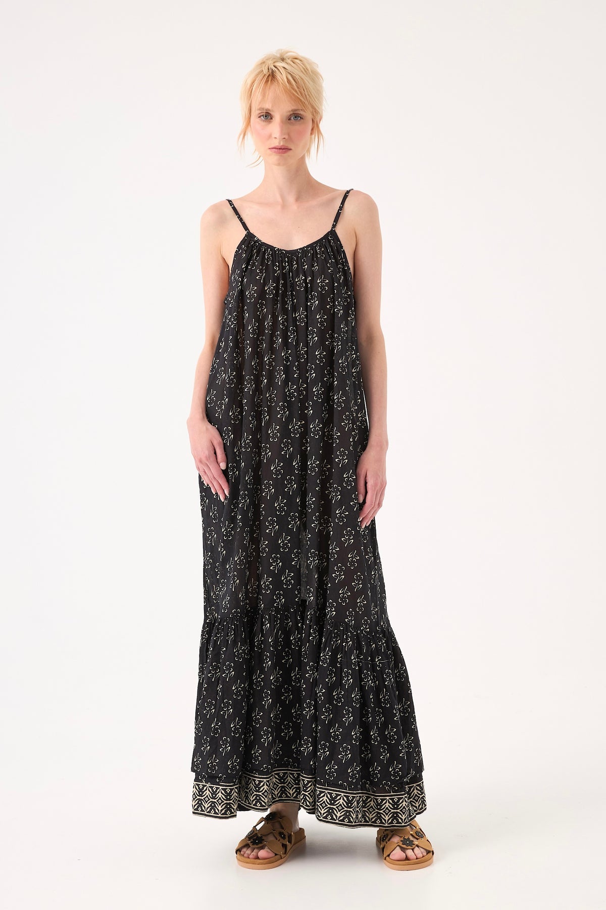 Chico Soleil PEARL DRESS in Fleurs Vagabondes