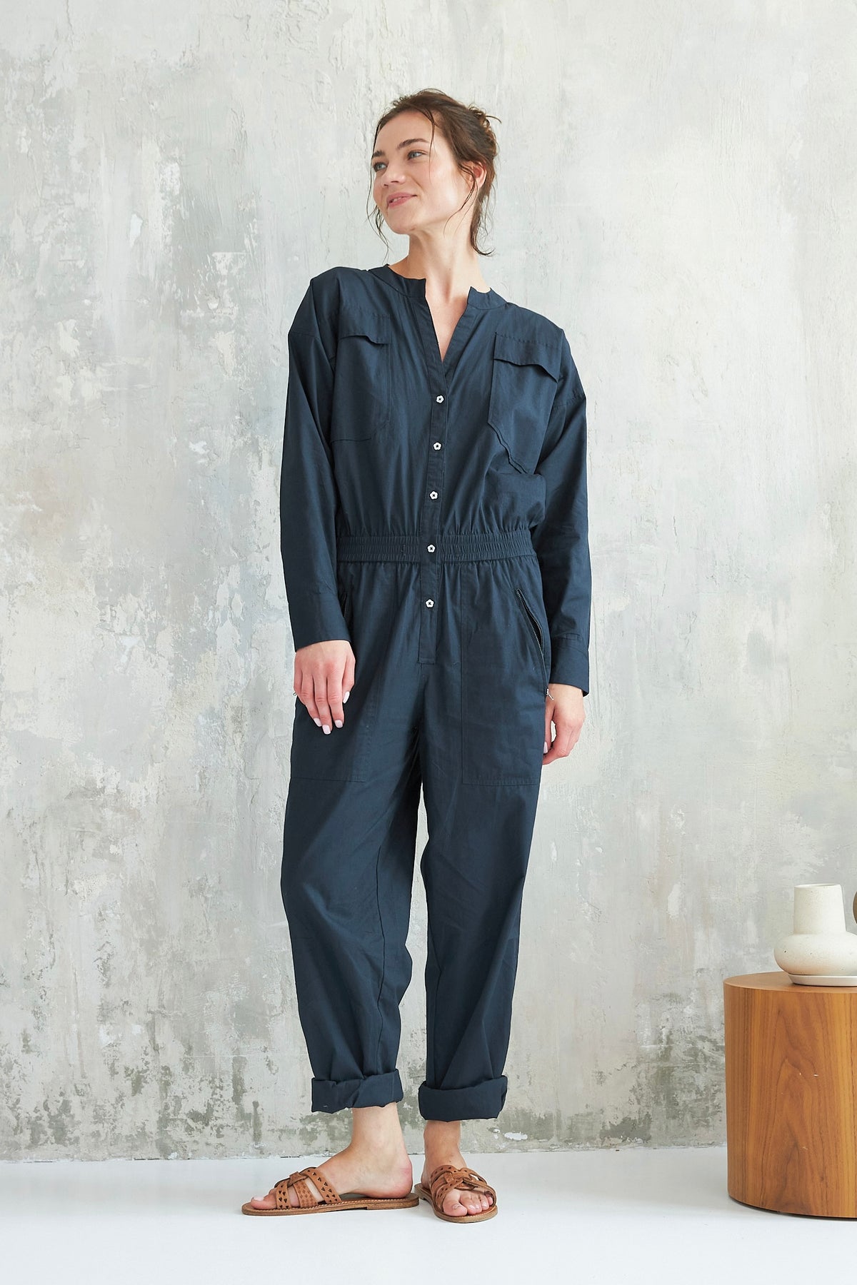 Chico Soleil ANJALI JUMPSUIT in Black