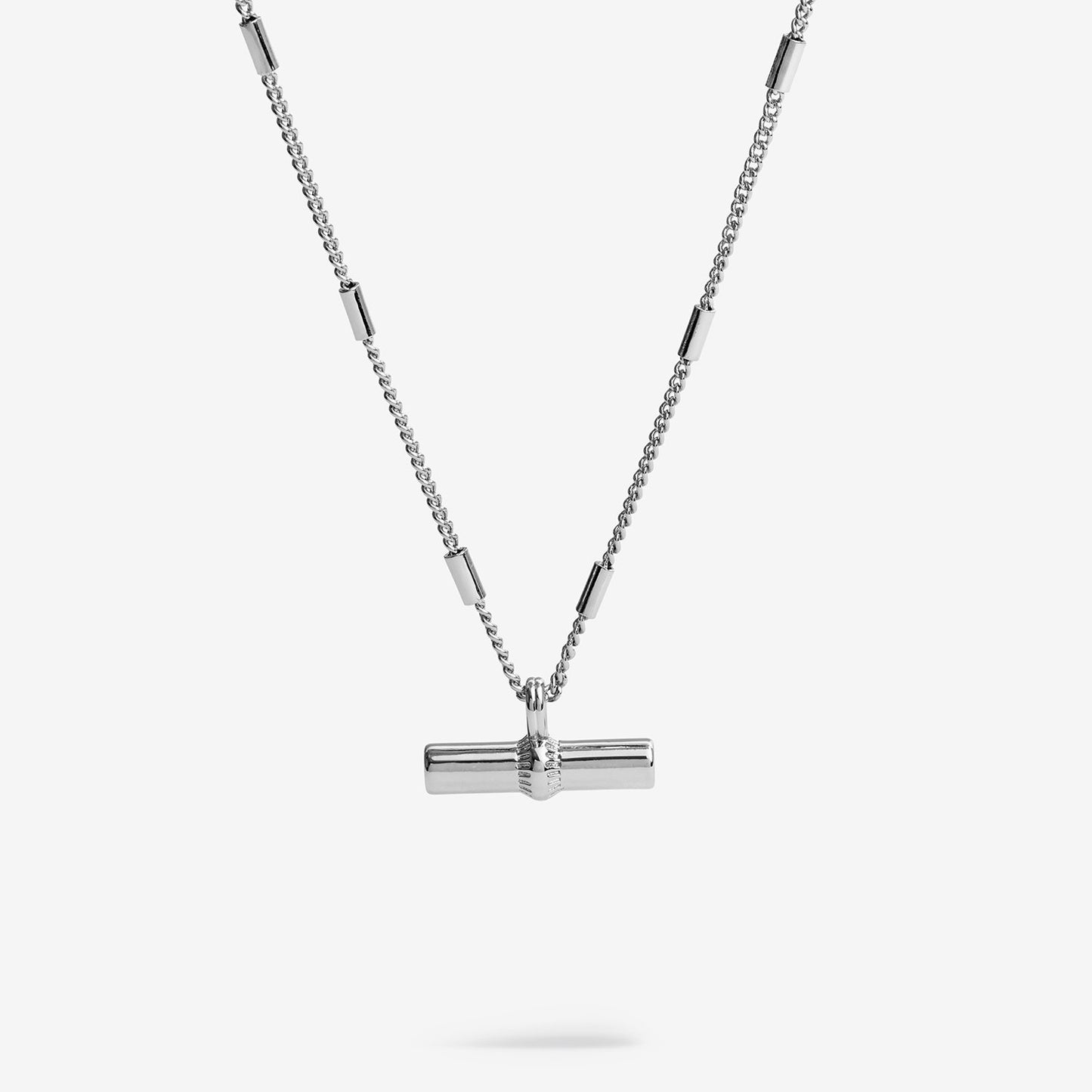 Joma Jewellery Classic Collection T-Bar Necklace In Silver Plating