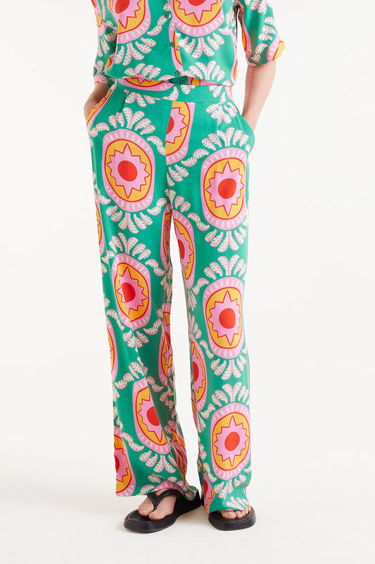 Compania Fantastica Curitiba Printed Straight Pants