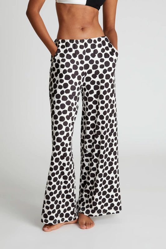 Compania Fantastica Terrazzo Print Straight Trousers