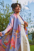 One Hundred Stars Crane Periwinkle Scarf