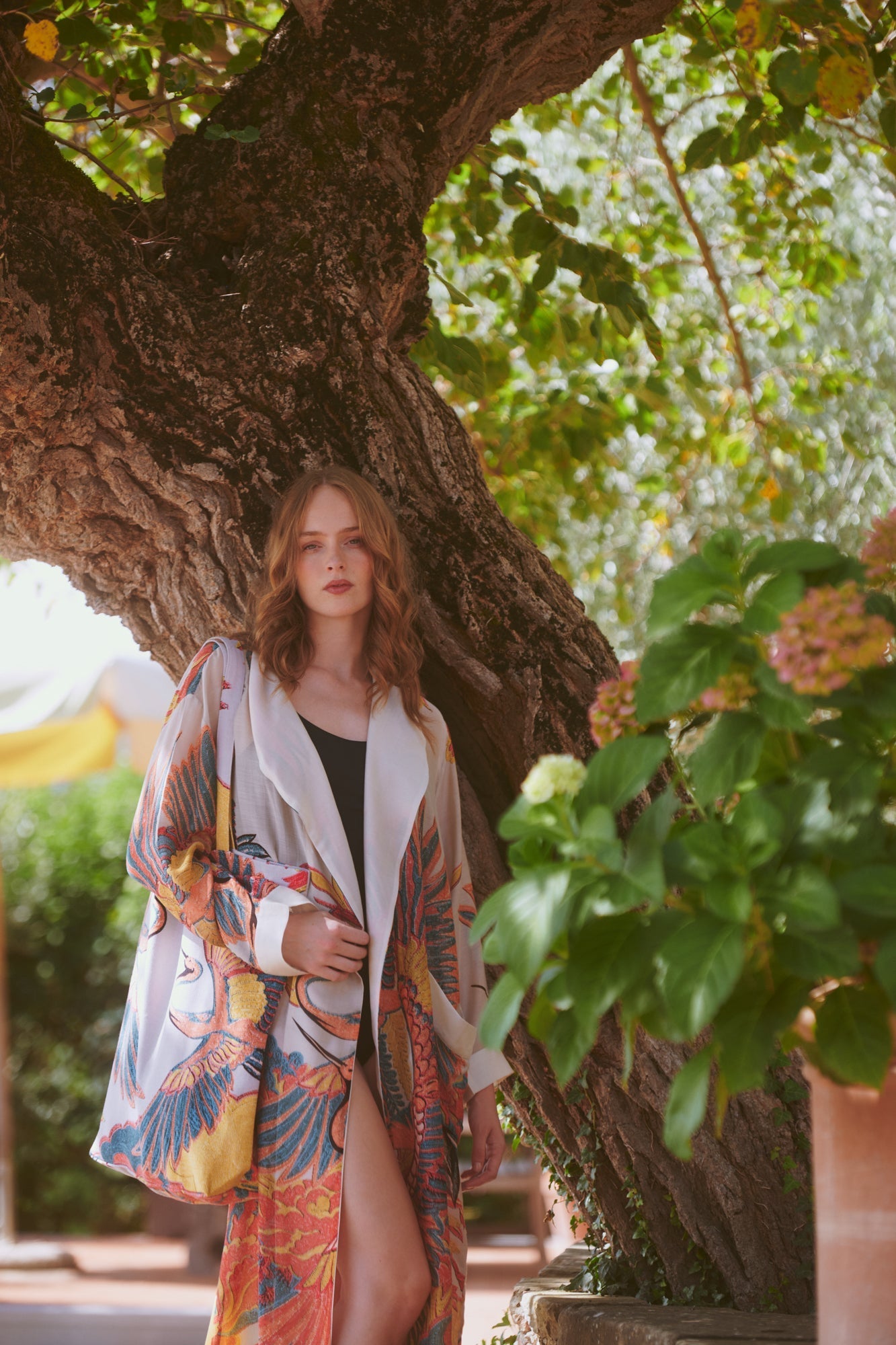 One Hundred Stars Crane Stone Gown