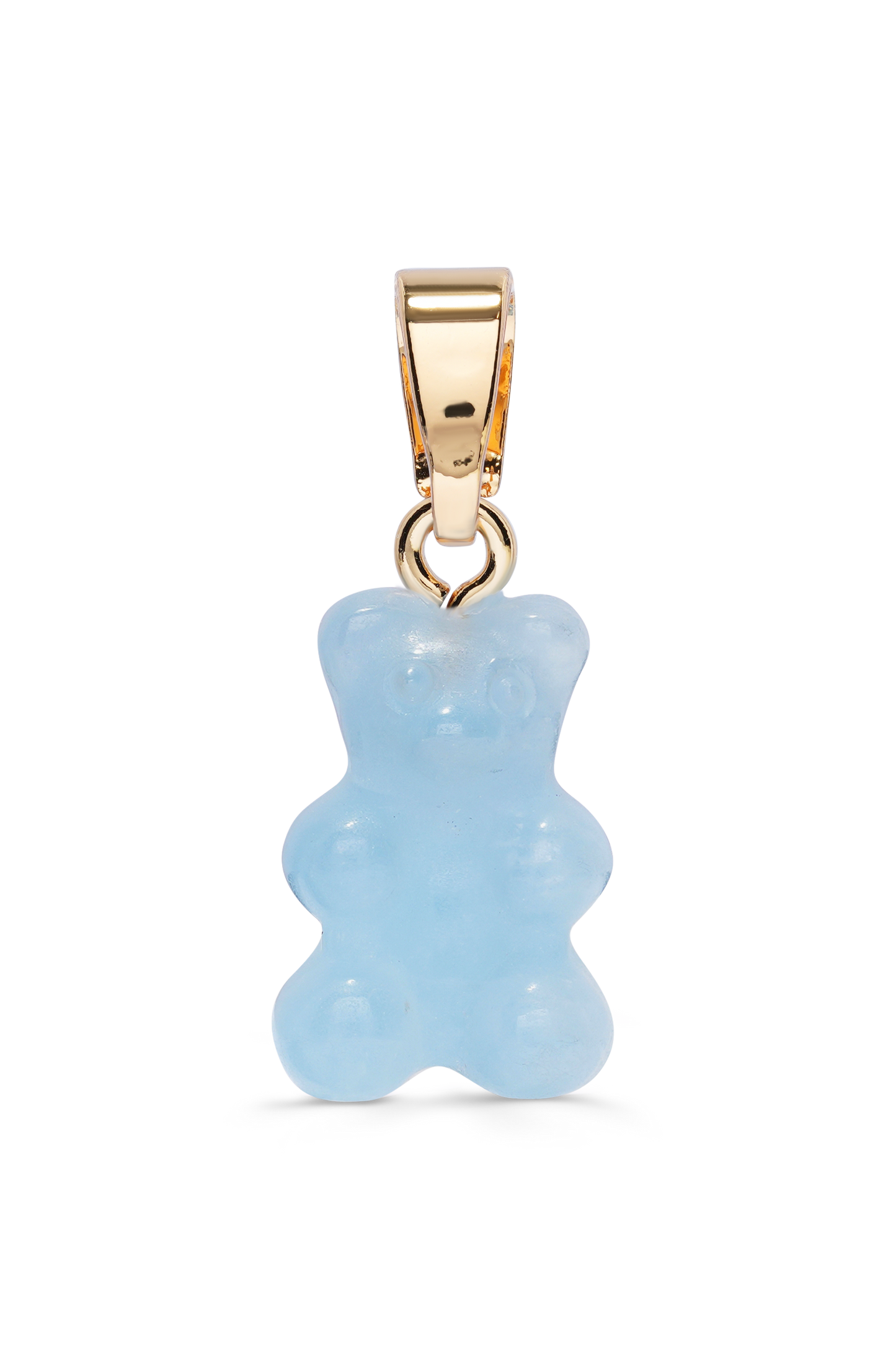 Crystal Haze Crystal Nostalgia Bear - Classic Connector - Aquamarine (G)