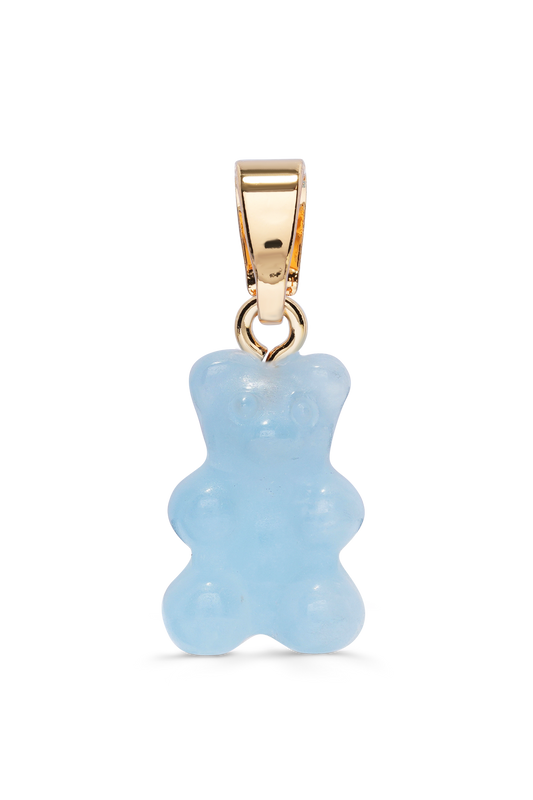 Crystal Haze Crystal Nostalgia Bear - Classic Connector - Aquamarine (G)