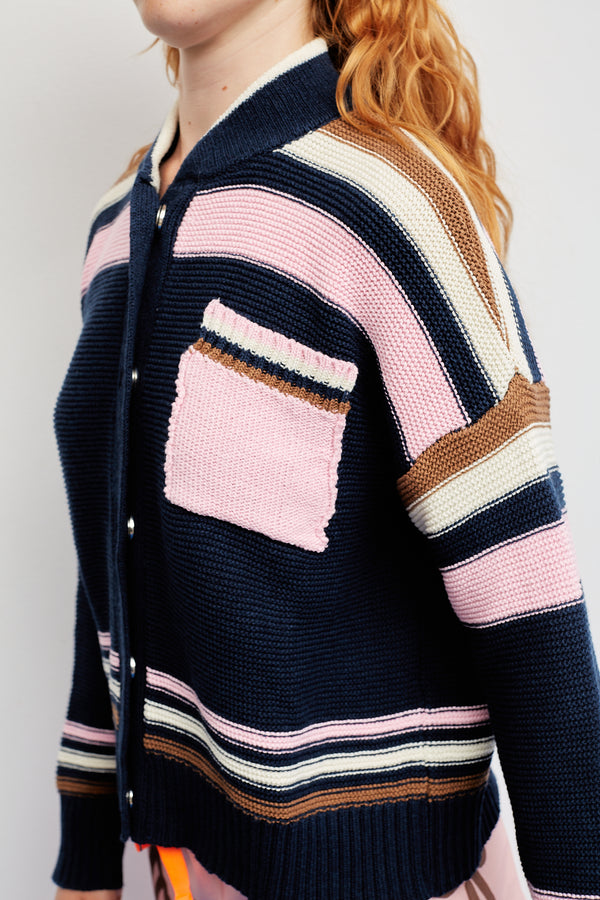 Dr Bloom Blue Tennis Sweater