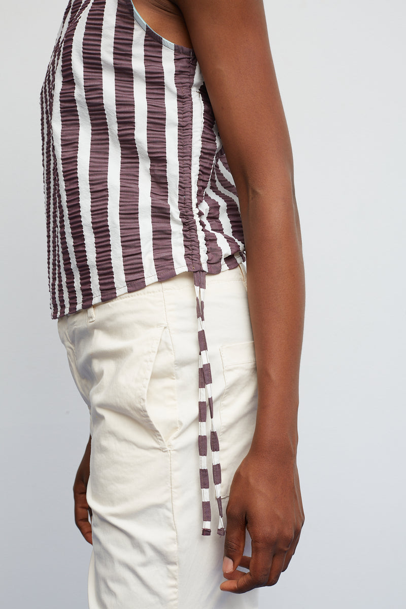 Dr Bloom Eggplant Travel Top