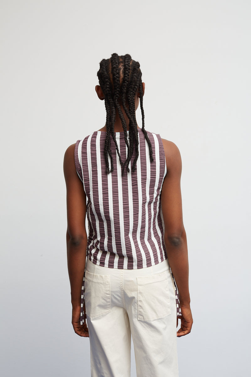 Dr Bloom Eggplant Travel Top